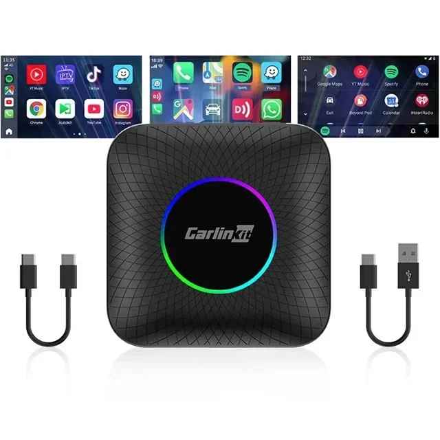 اندروید باکس CarlinKit Tbox تبدیل CarPlay به اندروید